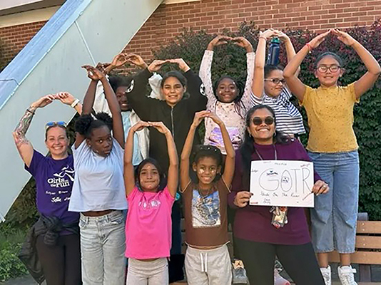 Hannah Penn Elementary, York City School District Girls on the Run team.