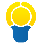Lights on Afterschool Lightbulb logo icon
